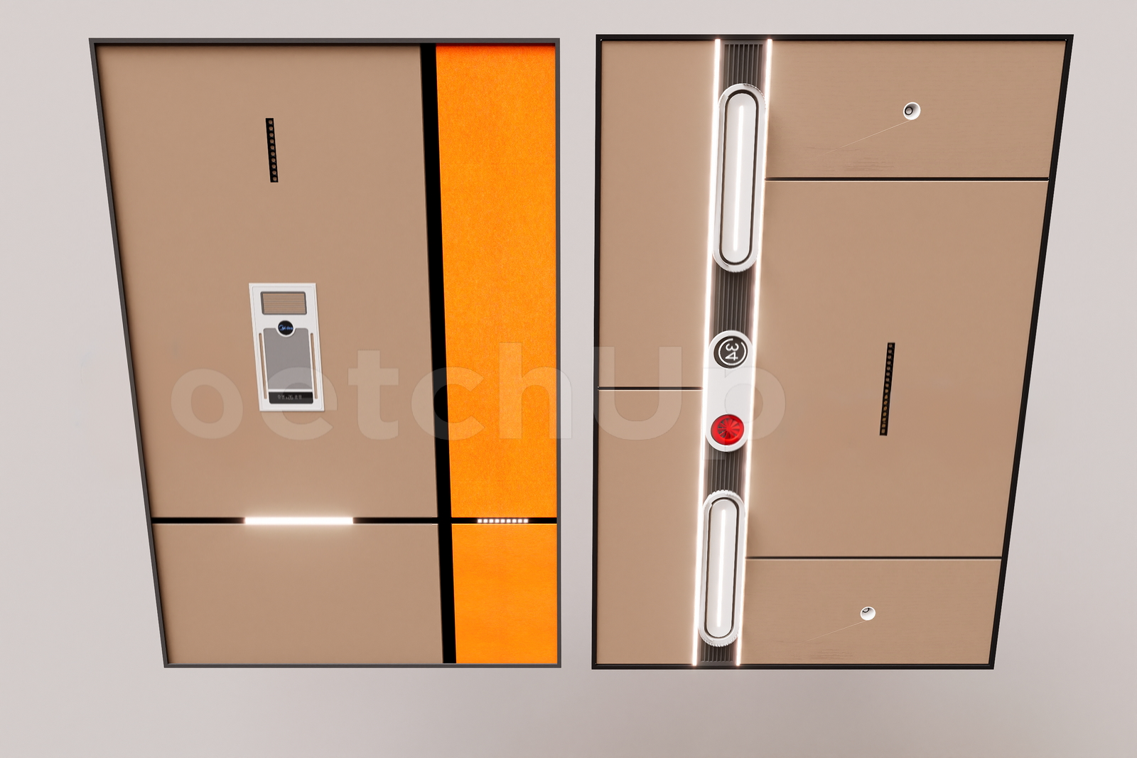 5 Mẫu Trần Đẹp – Tải Ngay File SketchUp Miễn Phí | Thiết Kế Nhà Tại Đà Nẵng 2 Mẫu trần cổ điển với hoa văn tinh xảo, sang trọng