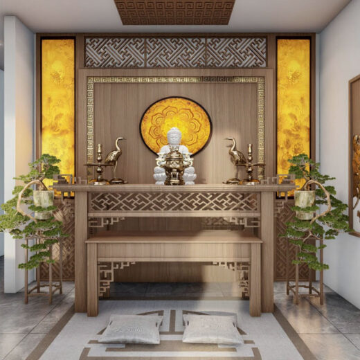 noi that phong tho kien truc nha 3 tang 4 phong ngu 5x20 1