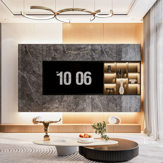 phong khach 1 mau nha 5x20 hien dai 3 tang