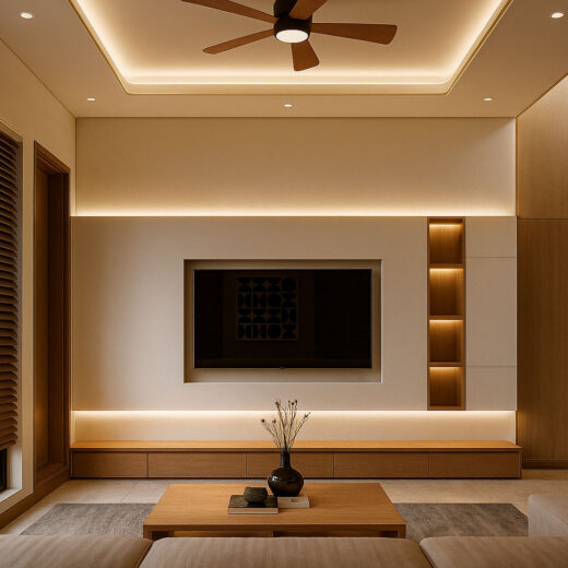 phong khach 1 thiet ke nha 100m2 5x20 3 tang