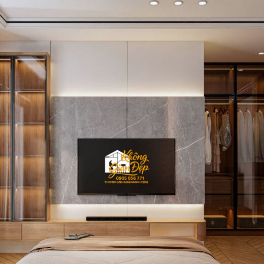 phong ngu 1 1 mau nha 5x20 hien dai