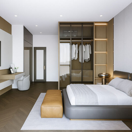 phong ngu 1 1 thiet ke nha 5x20 kinh doanh 3 tang 2