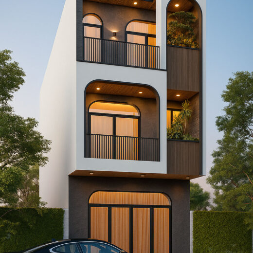 thiet ke nha 5x20 kinh doanh 3 tang 5