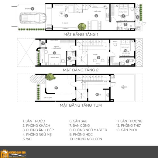 1 mat tien mau nha pho 3 tang 5x20 1