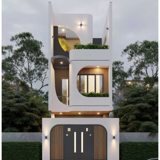 2 mat tien mau nha pho 3 tang 5x20 8