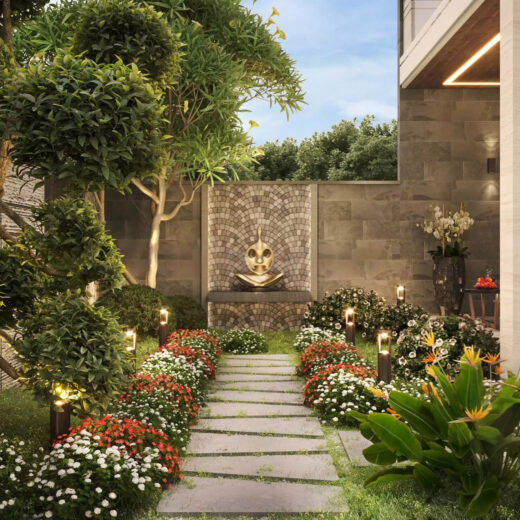 goc tieu canh san vuon mau biet thu 3 tang 13x15 2025 9