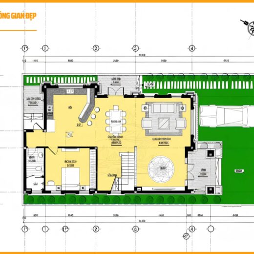 mau biet thu 3 tang tai da nang BT3T 1 12