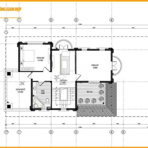 mau biet thu 3 tang tai da nang BT3T 1 13