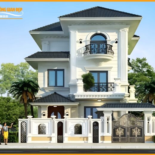 mau biet thu 3 tang tai da nang BT3T 1 2