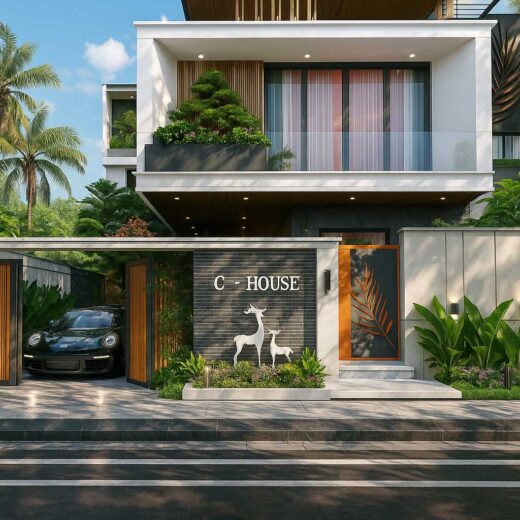 phoi canh mat tien can canh mau biet thu 3 tang 11x15 4