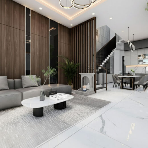 phong khach 1 nha ong 3 tang co gieng troi dien tich 5x20 1