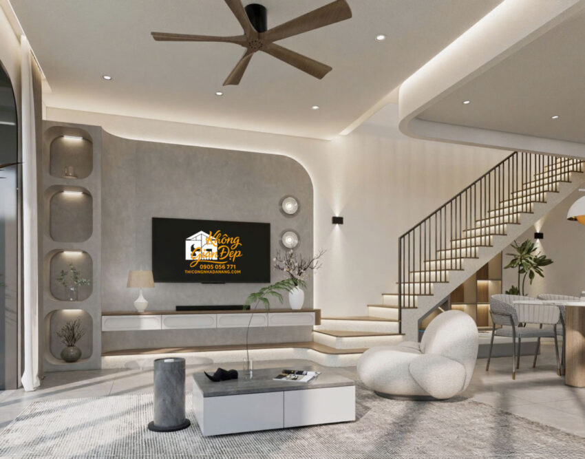 Sofa và bàn trà phòng khách