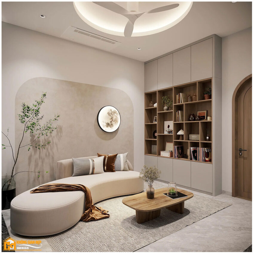 Góc sofa nhỏ phòng sinh hoạt chung