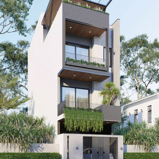 1 mat tien mau nha pho 4 tang 5x20 7