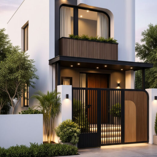 2 mat tien mau nha pho 2 tang 6x20 4