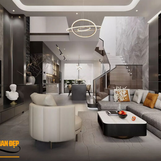 3 phong khach bep mau nha pho 4 tang 5x20 1