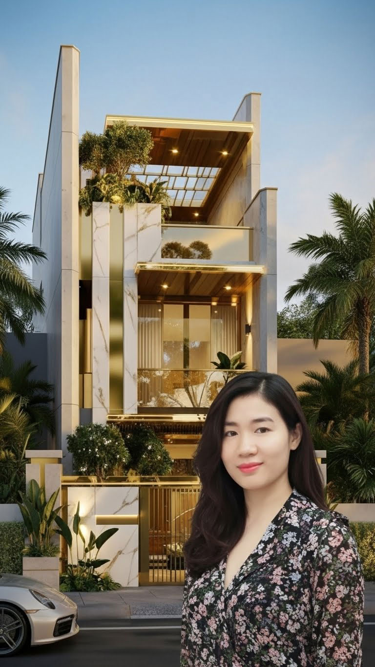Top 10 mẫu thiết kế nhà phố 3 tầng đẹp nhất năm 2026 tại Đà Nẵng