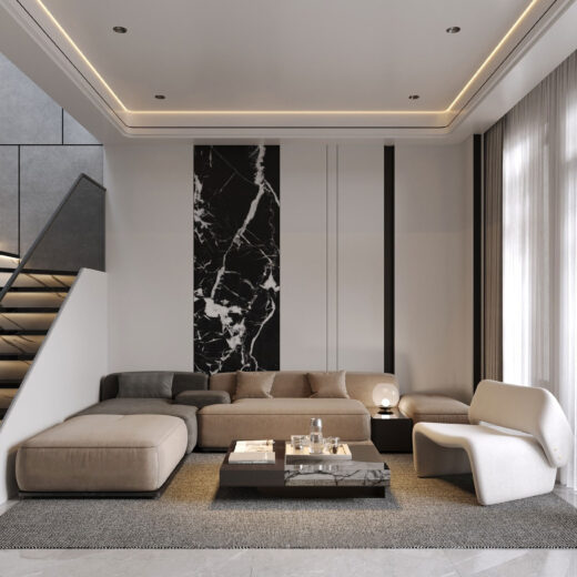 mau nha pho 3 tang phong khach 2