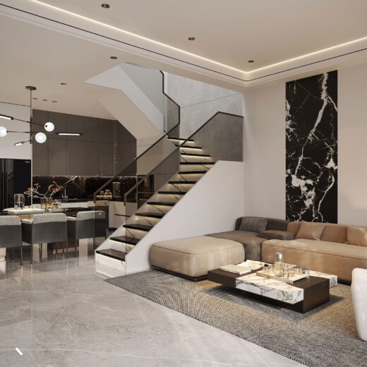 mau nha pho 3 tang phong khach 3