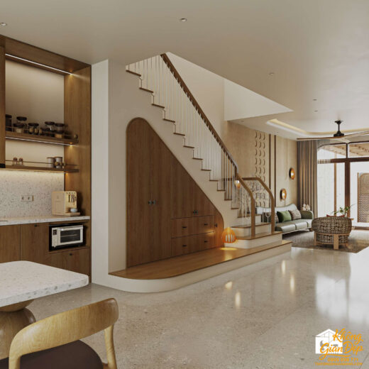 noi that phong bep an goc tu cau thang 1 mau nha pho 3t tang 2026 1