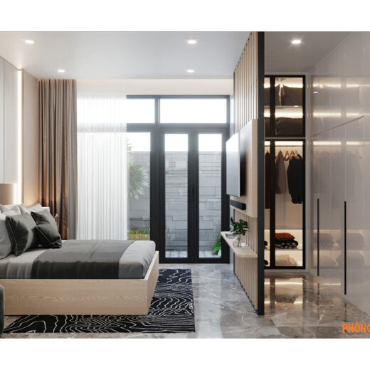 noi that phong ngu 1 biet thu hien dai 3