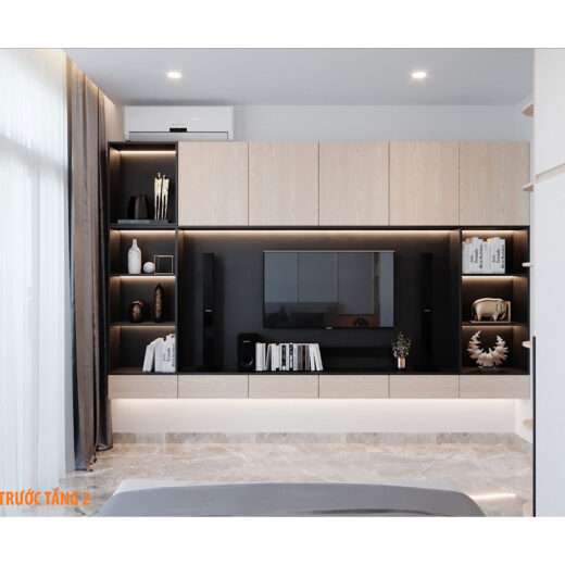 noi that phong ngu 2 biet thu hien dai 2