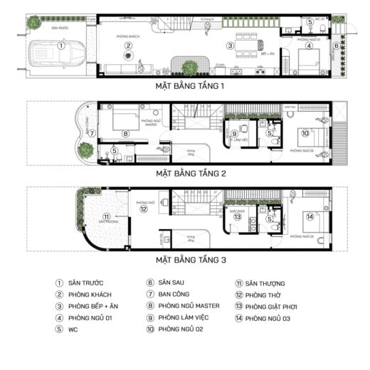 mat bang mau nha pho 3 tang hien dai 2026