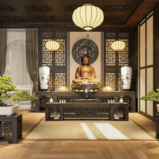 noi that phong tho mau nha pho 3 tang an tuong 2026