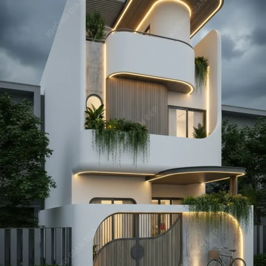 phoi canh mat tien mau nha pho 3 tang hien dai 2026 12