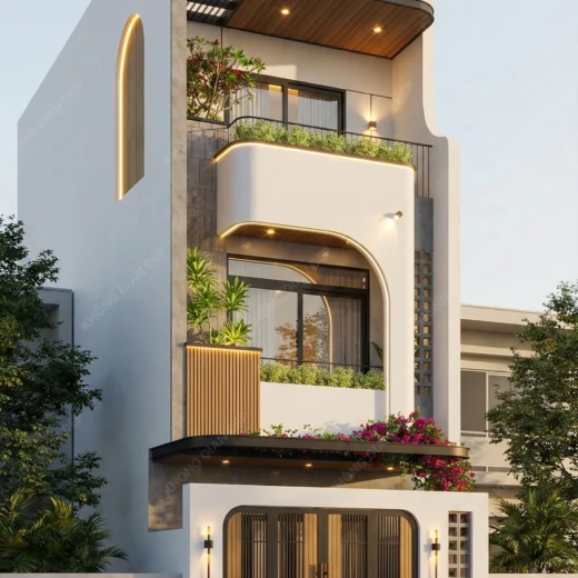 phoi canh mat tien nha pho 3 tang hien dai 2026 3