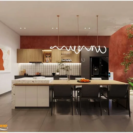 phoi canh phong bep an mau nha pho 3 tang hien dai 2026 6