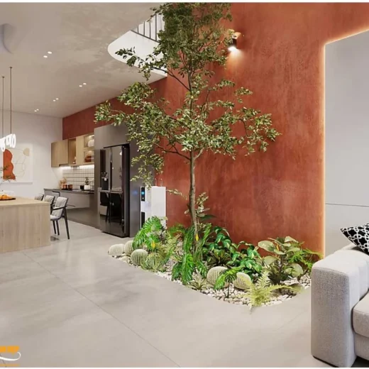 phoi canh phong khach mau nha pho 3 tang hien dai 2026 5