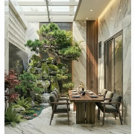 san sau mau nha pho 3 tang an tuong 2026