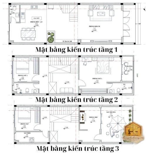 signed ban ve thiet ke mat bang nha 3 tang 5x15m