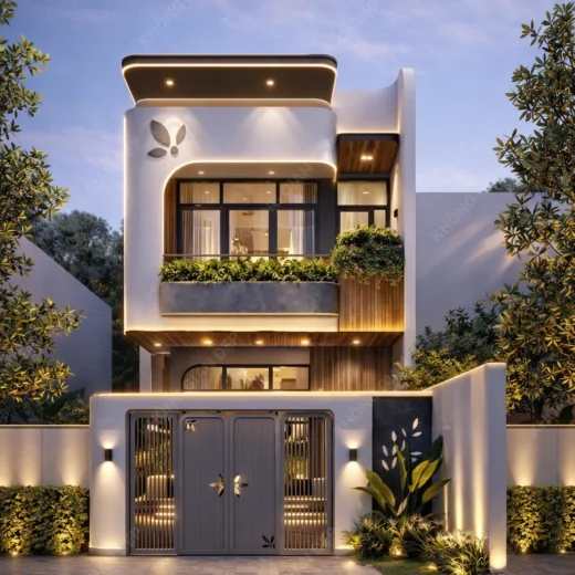 signed mat tien mau nha pho 2 tang 2026