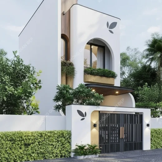 signed phoi canh MAT TIEN AN TUONG MAU NHA PHO 2 TANG 2