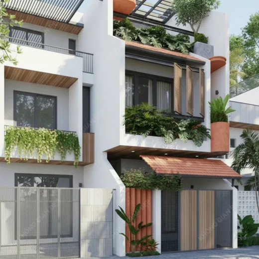 signed phoi canh mat tien mau nha pho 2 tang 1 tum 10