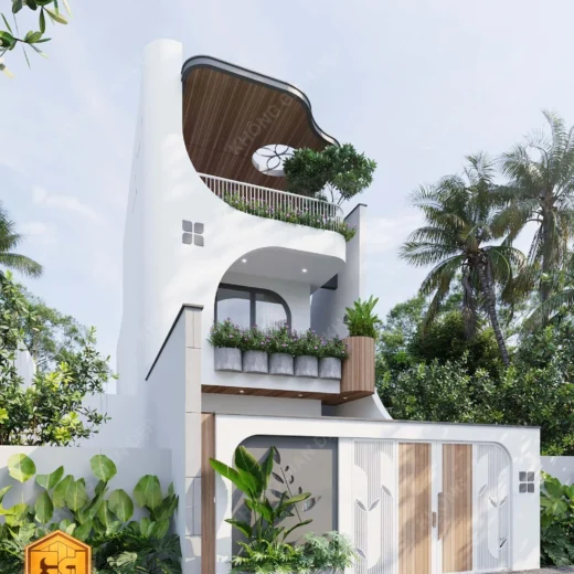 signed phoi canh mat tien mau nha pho 3 tang dep hien dai 2026 2