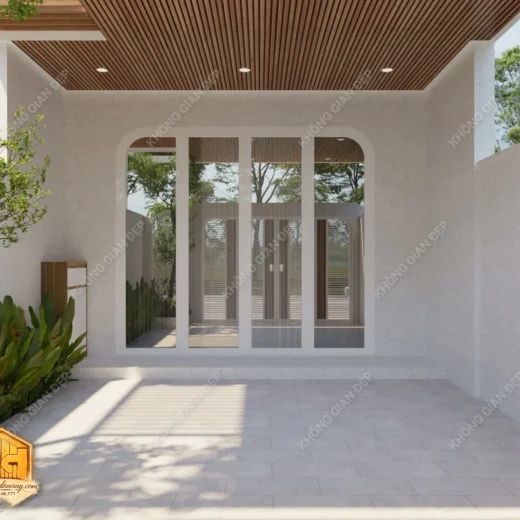 signed phoi canh san truoc mau nha pho 3 tang 2026 goc chinh dien ban ngay