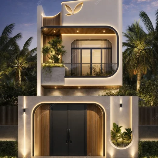 signed phuong an mat tien mau nha pho 2 tang hien dai 2026 7