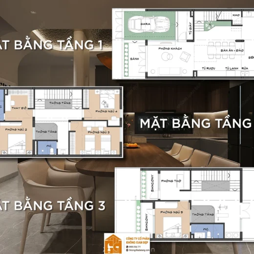 mau nha pho 3 tang