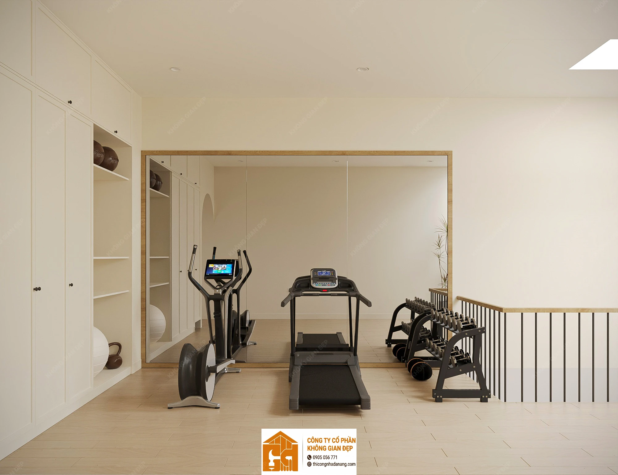 Nhà Phố 3 Tầng Cẩm Lệ Đà Nẵng: Giải Pháp Công Năng & Lối Sống Gia Đình Hiện Đại 15 Thiết kế không gian chi tiết 3 - Nhà phố Cẩm Lệ, Đà Nẵng