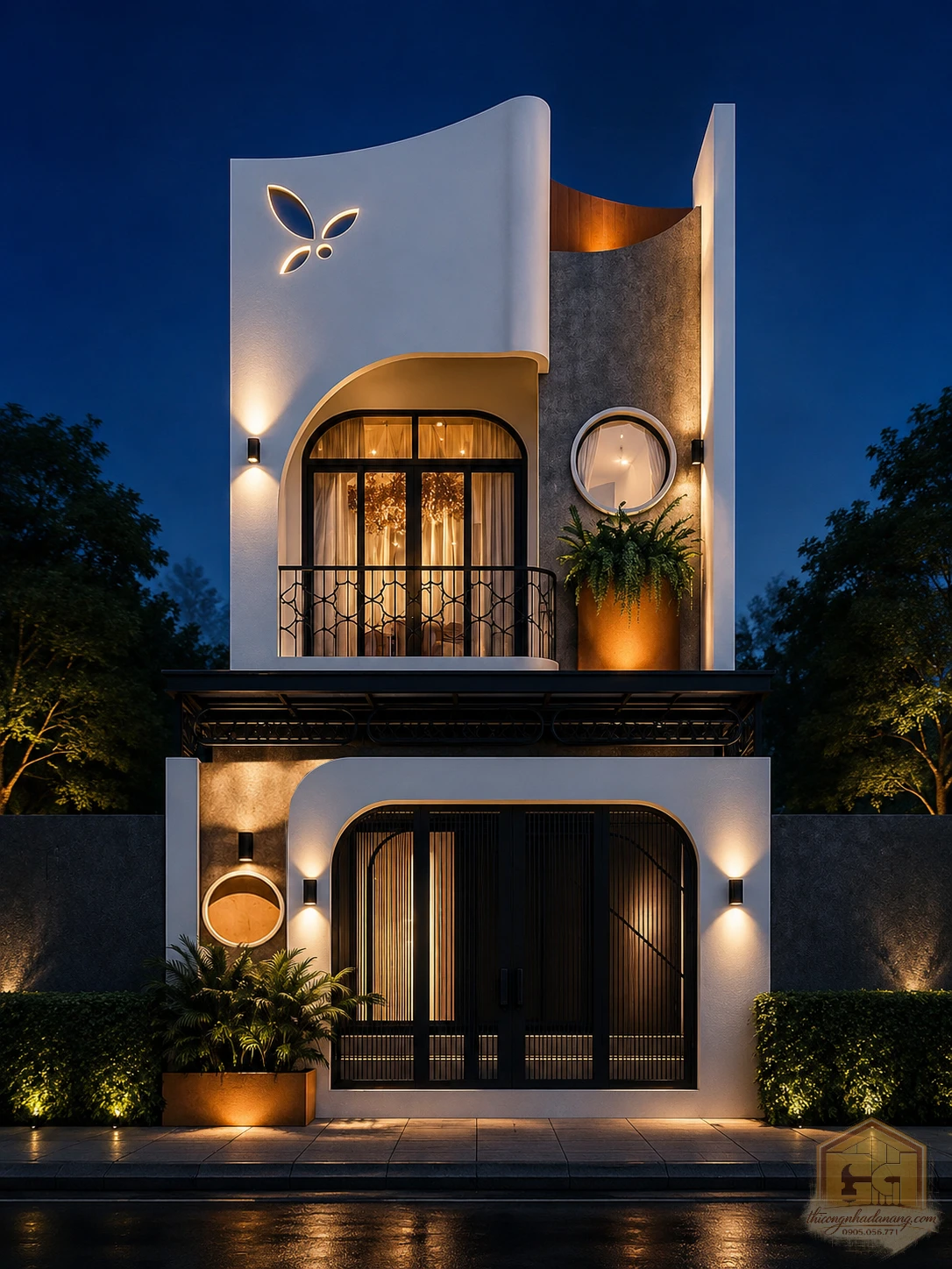 Mẫu nhà phố 01 – File SketchUp, 3ds Max Tải Miễn Phí 6 Mặt tiền nhà phố 2 tầng hiện đại, chia sẻ file SketchUp mẫu nhà phố 01 kèm model 3ds Max cho thiết kế kiến trúc.