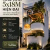 không gian kiến trúc 4 nhà phố 3 tầng tại Đà Nẵng - góc công năng sử dụng