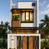 mặt tiền - ảnh 2 nhà phố 2 tầng tại Đà Nẵng - góc công năng sử dụng